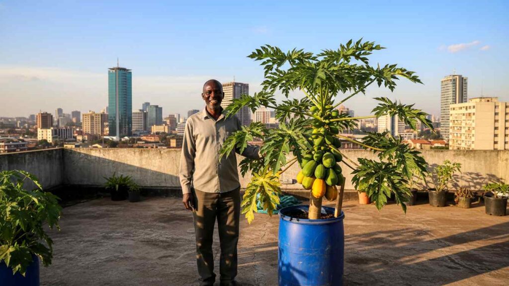 How to Grow Dwarf Papaya Trees in Containers for Massive Harvests in Kenya