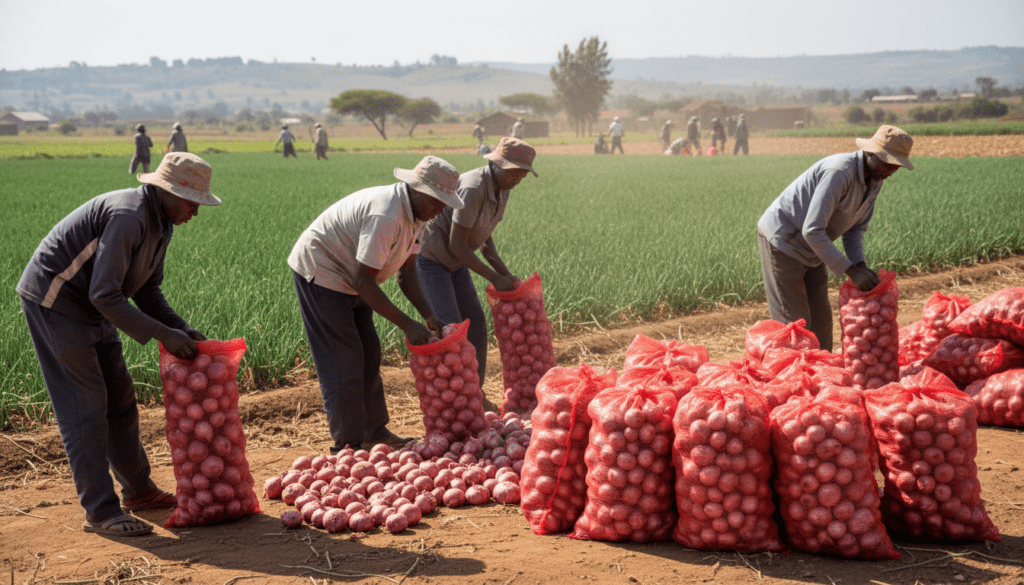 How to Start Bulb Onion Farming in Kenya: Complete 2026 Guide, Costs & Profit Per Acre