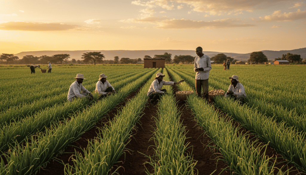 How to Start Bulb Onion Farming in Kenya: Complete 2026 Guide, Costs & Profit Per Acre