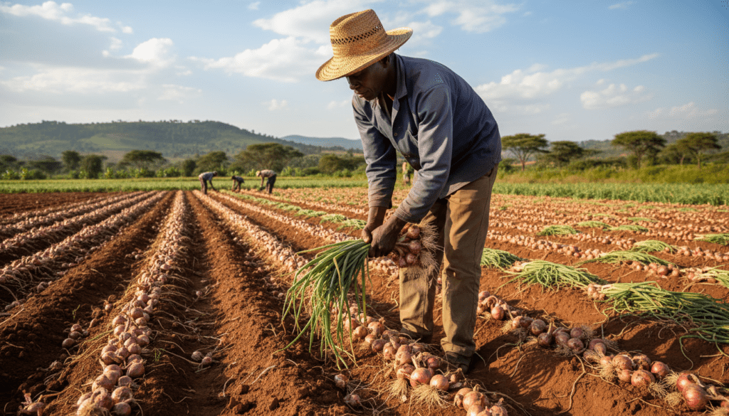 How to Start Bulb Onion Farming in Kenya: Complete 2026 Guide, Costs & Profit Per Acre