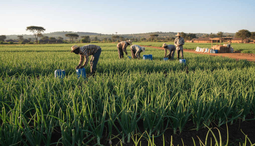 How to Start Bulb Onion Farming in Kenya: Complete 2026 Guide, Costs & Profit Per Acre