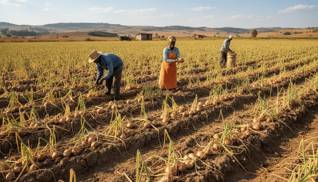 How to Start Bulb Onion Farming in Kenya: Complete 2026 Guide, Costs & Profit Per Acre