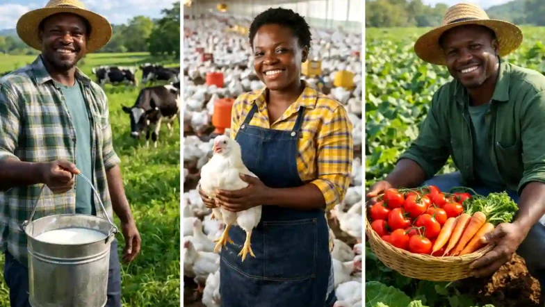 Dairy vs Poultry vs Vegetable Farming in Kenya: Which Is Best for Beginners?