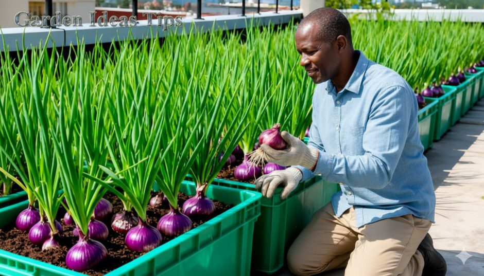 HOW TO GROW BULB ONIONS IN CRATES STEP BY STEP GUIDE FOR KENYAN FARMERS