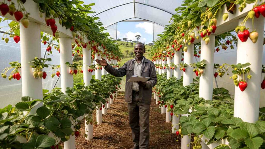 Strawberry Farming in Kenya: Step‑by‑Step Guide, Costs, Best Seed Varieties and Profits in 2026