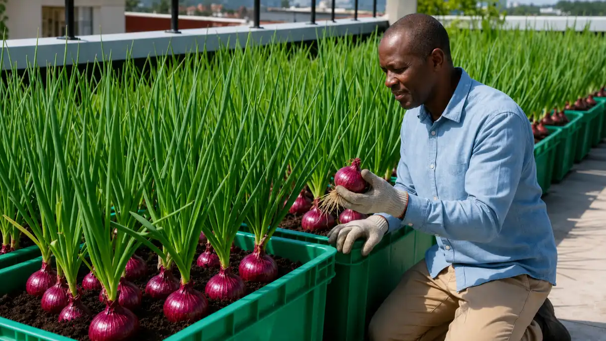 How to Grow Bulb Onions in Crates: Step by Step Guide for Kenyan Farmers