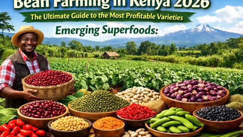 Bean Farming in Kenya 2026: The Ultimate Guide to the Most Profitable Varieties