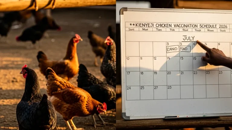 Kienyeji Chicken Vaccination Schedule: A Month-by-Month Guide for 2026