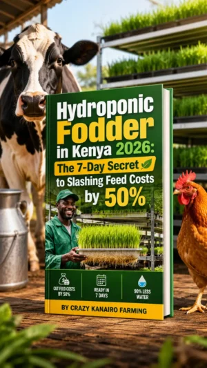 Hydroponic Fodder in Kenya 2026: The 7-Day Secret to Slashing Feed Costs by 50%