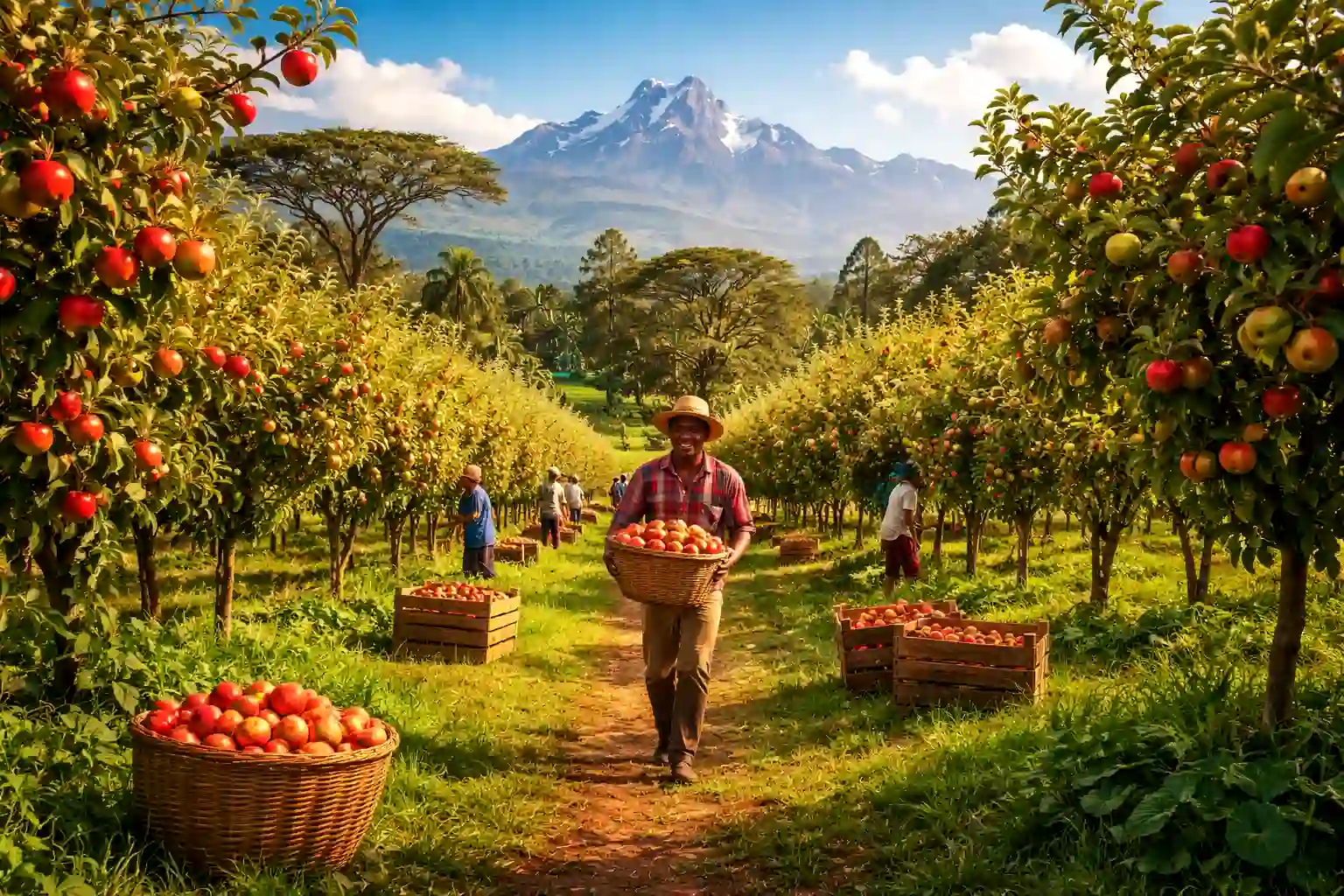 Apple Farming in Kenya 2026: Cost, Profit Per Acre, Best Varieties & Market Guide
