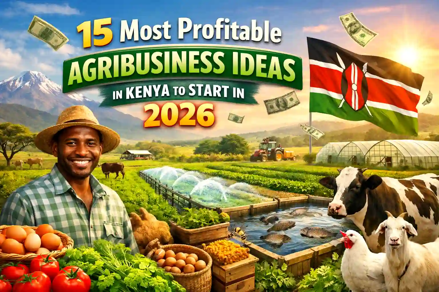 15 Most Profitable Agribusiness Ideas in Kenya to Start in 2026