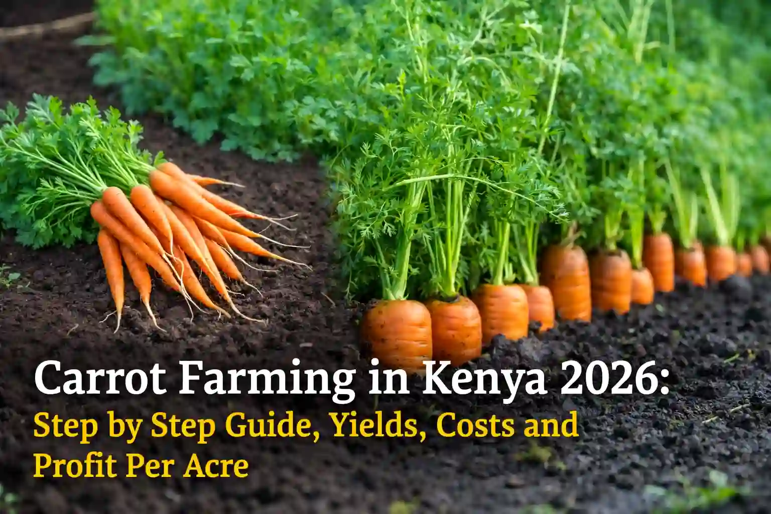 Carrot Farming in Kenya 2026