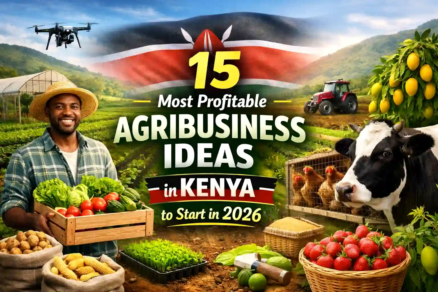 15 Most Profitable Agribusiness Ideas in Kenya