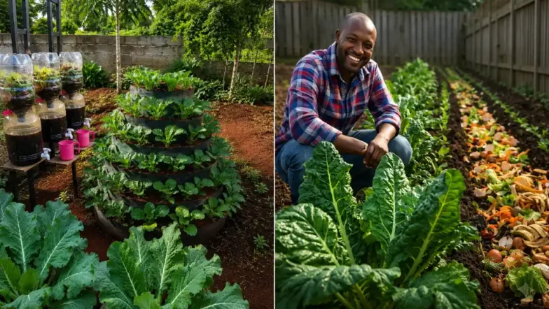 How to Make Free Organic Fertilizer from Kitchen Waste at Home in Kenya