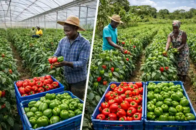 Capsicum Farming in Kenya 2026: Complete Guide to Capsicums, Red Capsicum and Green Capsicum Profits
