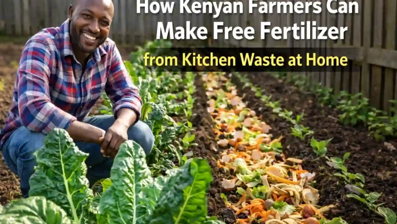 How Kenyan Farmers Can Make Free Fertilizer from Kitchen Waste at Home