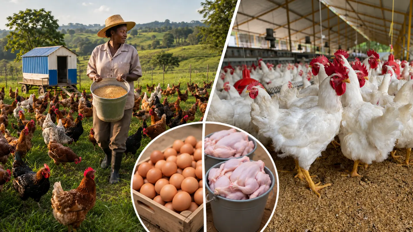 Kienyeji Chicken vs Broiler Farming in Kenya (2026)