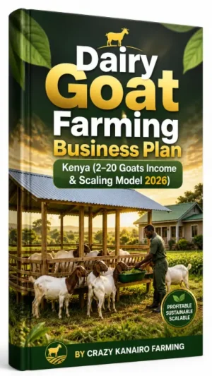 Dairy Goat Farming Business Plan Kenya (2–20 Goats Income & Scaling Model 2026)