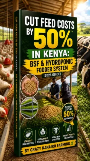 Cut Feed Costs by 50% in Kenya: BSF & Hydroponic Fodder System (2026 Guide)