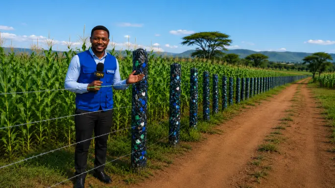 How Farmers Are Using Recycled Plastic Fence Posts to Cut Costs in Kenya