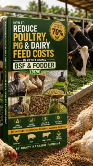How to Reduce Poultry, Pig & Dairy Feed Costs in Kenya Using BSF & Fodder (2026)