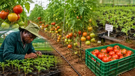 Tomato Farming in Kenya 2026: Complete Guide From Nursery to Harvest