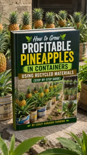How to Grow Profitable Pineapples in Containers Using Recycled Materials (Step-by-Step Guide)