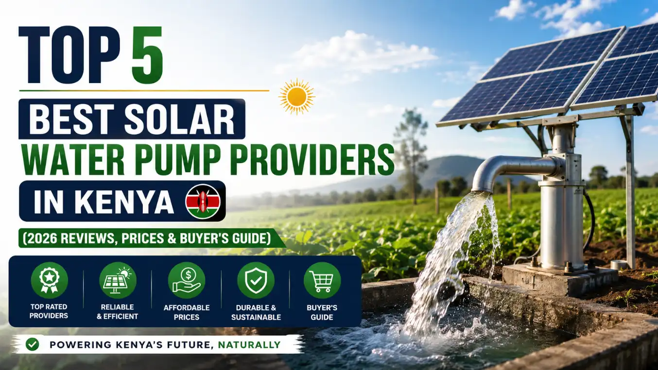 Top 5 Best Solar Water Pump Providers in Kenya (2026 Reviews, Prices & Buyer's Guide)