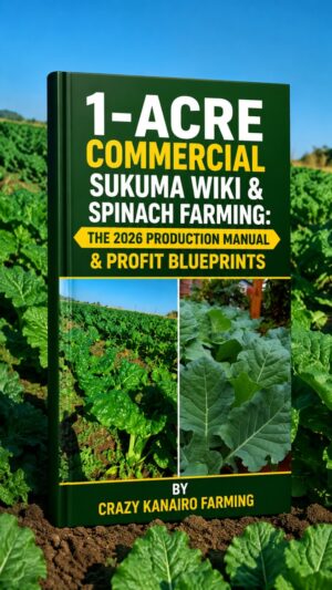 1-Acre Commercial Sukuma Wiki & Spinach Farming: The 2026 Production Manual & Profit Blueprints