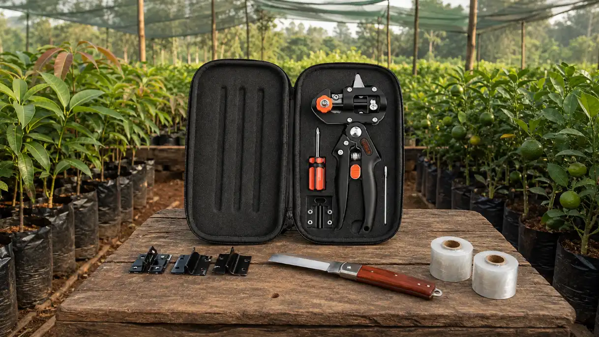 A set of professional grafting tools