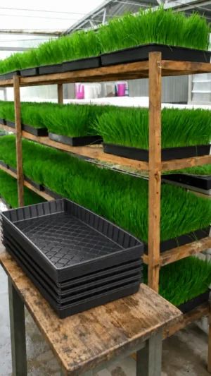 Hydroponic Fodder Trays in Kenya | Heavy-Duty Plastic Trays