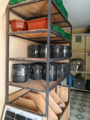 6 Layer Vertical Multi-Storey Garden System in Kenya
