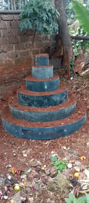 6 Layer Vertical Multi-Storey Garden System in Kenya | Buy Space-Saving Garden Planters - Image 3
