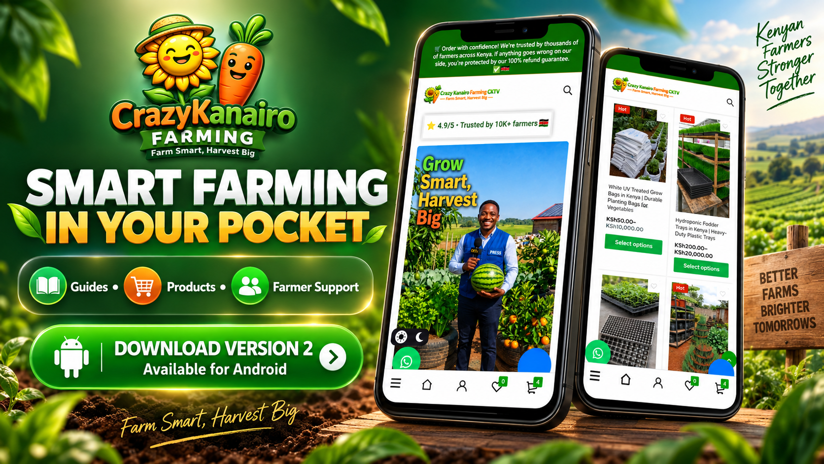 CRAZY KANAIRO FARMING APP